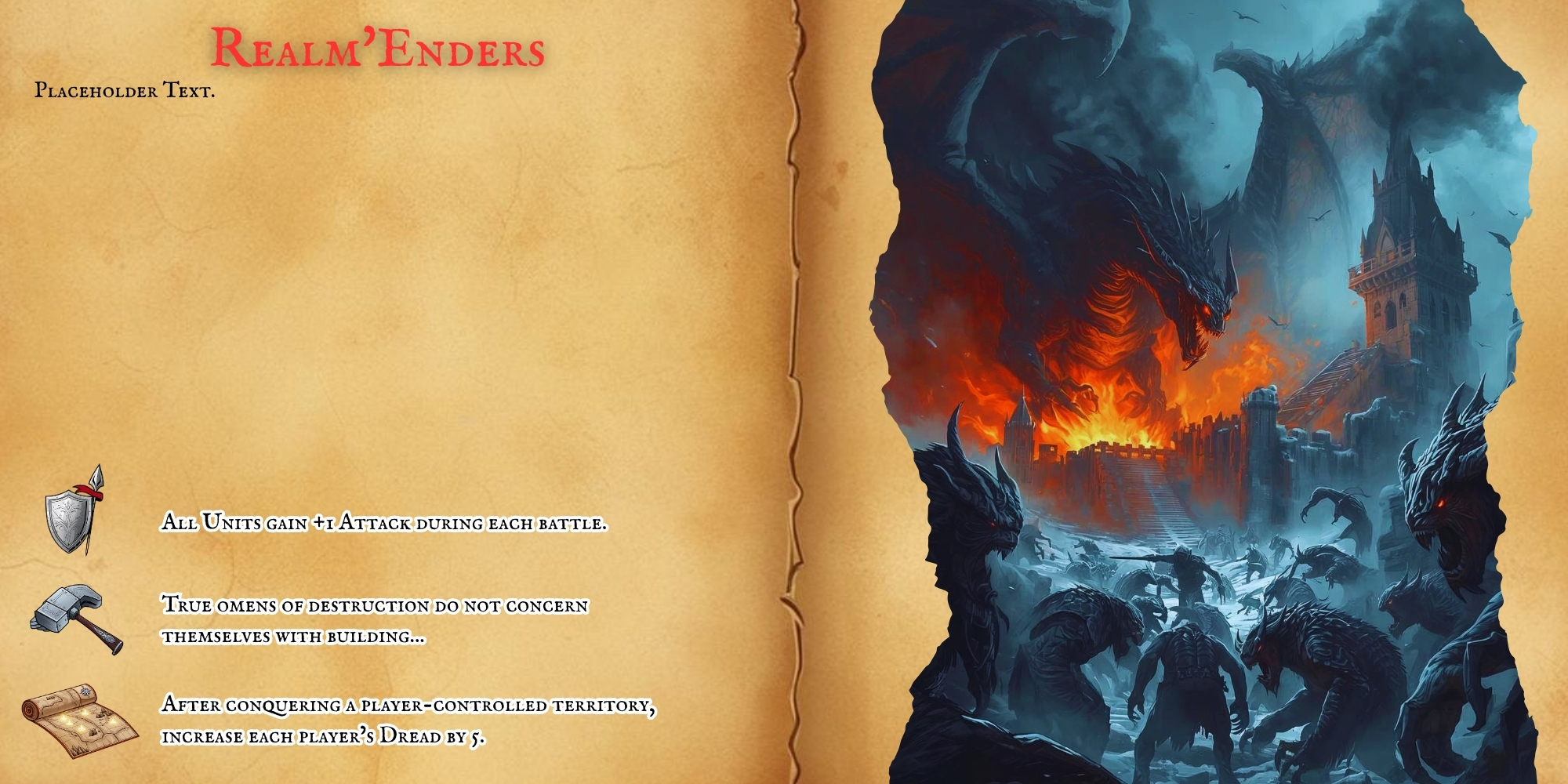 Fantasy Tabletop Devlog – Chaos Faction Reveal, Realm’Enders & Kickstarter Expansion Talk