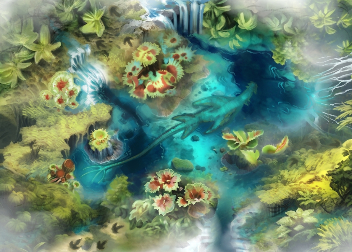 Fantasy Tabletop Devlog – Lagoon Depths Battle Map Reveal, Human Battle Cards, Empire Lore & BGG Page Launch